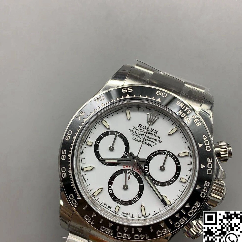 VS Cosmograph 4131 Rolex Daytona Black Movement Bezel Factory M126500LN-0001 0120